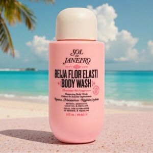 Sol de Janeiro Pink Belja Flor Elasti Body Wash Travel Size